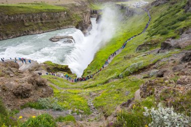 cascada de Gullfoss, Islandia