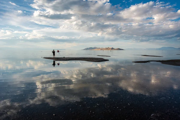Gran lago salado, Utah —  Fotos de Stock