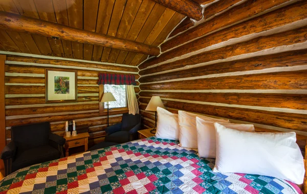 Interior mountain cabine — Stock Photo, Image