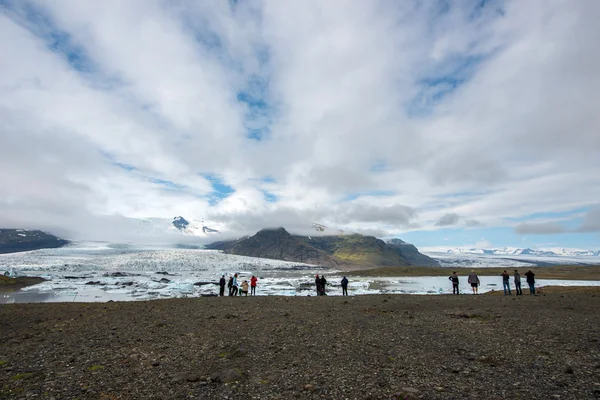Lagune du glacier Fjallsarlon, Islande — Photo