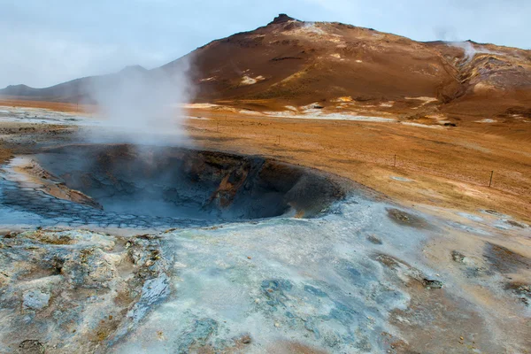 Namafjall, Myvatn lake, Iceland — Stock Photo, Image