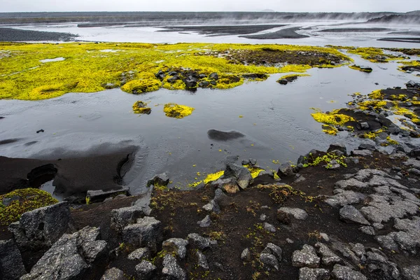 New eruption in Askja, Iceland — Stock Photo, Image