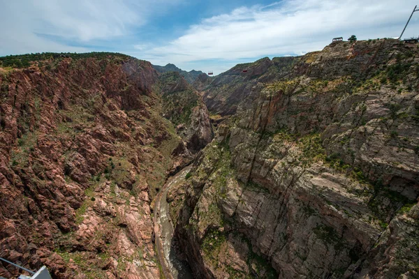 Königliche Schluchtenbrücke, colorado — Stockfoto