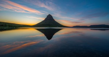 Kirkjufell dağın, Snaefellsnes Yarımadası