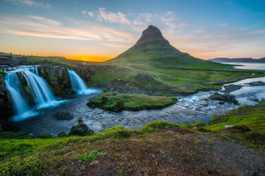 Kirkjufell dağın, Snaefellsnes Yarımadası