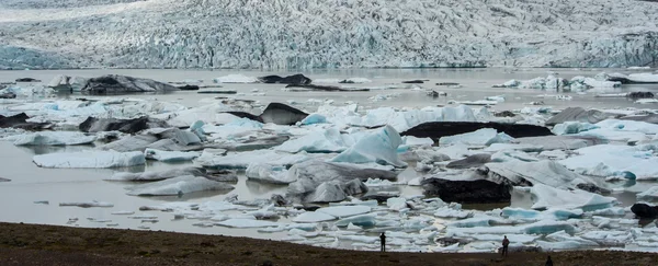 Λιμνοθάλασσα παγετώνα fjallsarlon, Ισλανδία — Φωτογραφία Αρχείου