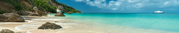 Sandy Ground, Anguilla Island — Stock Photo, Image