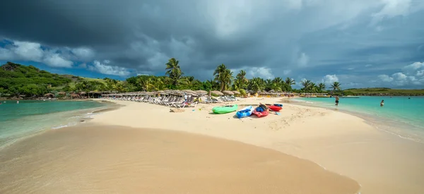 Pinel island, Caribbean sea — Stock Photo, Image