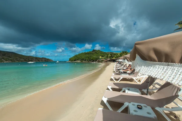 Isla Pinel, Mar Caribe — Foto de Stock