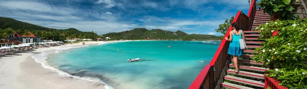 St Barth Island, Caribbean sea — Stock Photo, Image