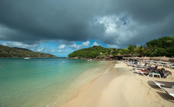Île Pinel Mer Des Caraïbes — Photo