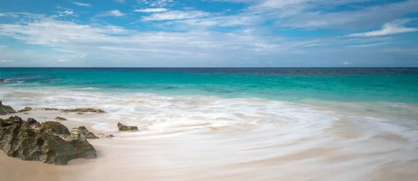 Baia Calcare Isola Anguilla Indie Occidentali Inglesi — Foto Stock