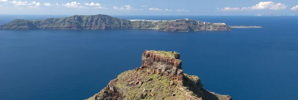 Panorama Ostrova Santorini Řecko — Stock fotografie