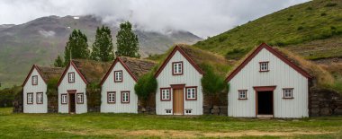 Eski evler Laufas, İzlanda