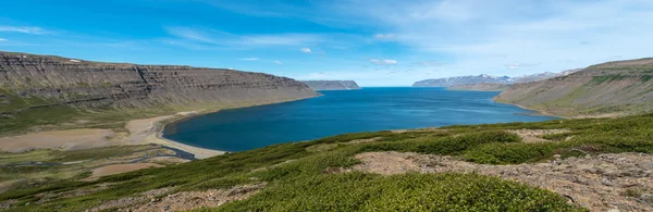 Sudurfjordir, Westfjorde, nördlich von Island — Stockfoto