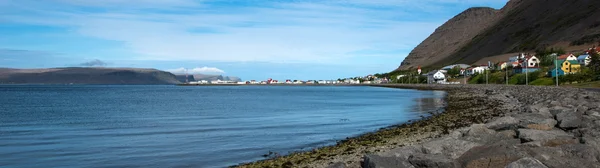 Patrekfjordur stad, Westfjords, Iceland — Stockfoto