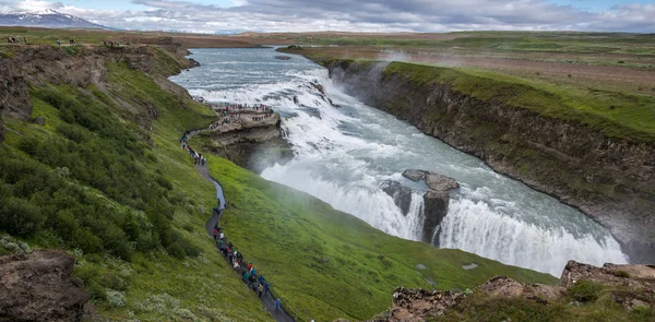 Gullfoss 폭포, 아이슬란드 남쪽 — 스톡 사진