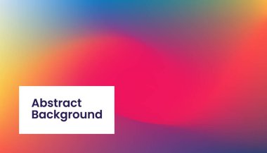 Soyut renkli bulanık gradyan arkaplan tasarımı.