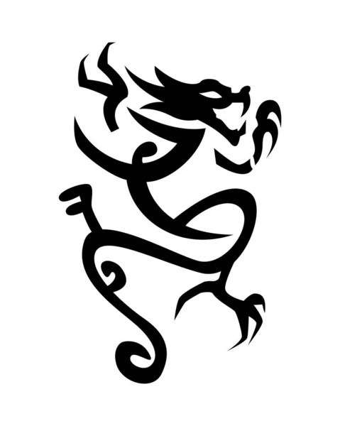 Diseño Tatuaje León Tribal — Vector de stock