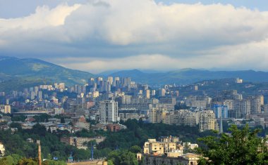 Georgia mı? 02.06.2017 yıl. Tiflis şehrinin güzel manzarası.