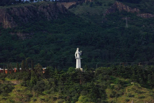 Tbilisi Georgië 2017 Jaar Monument Moeder Georgië — Stockfoto
