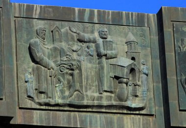 Georgia mı? 02.06.2017 yıl. Anma töreninin görüntüleri. Georgia Günlükleri. Tiflis şehri..