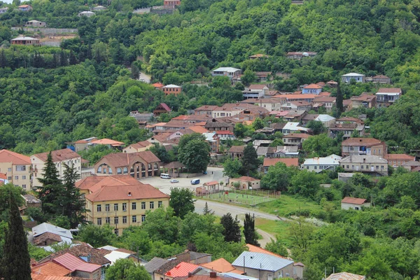 Georgien Den Vackra Staden Sighnaghi Det Andra Namnet Staden Kärlekens — Stockfoto