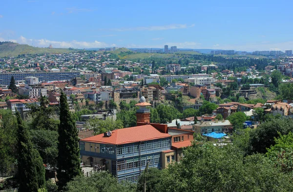 Джорджия 2017 Год Красивый Вид Город Тбилиси — стоковое фото