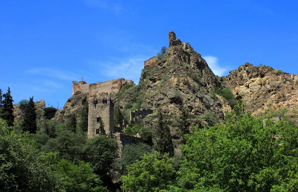 Den Vackra Fästningen Narikala Tbilisi Georgien — Stockfoto