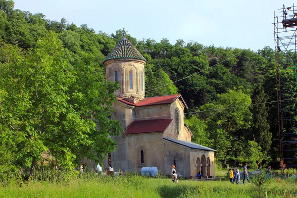 Kutaisi Georgia May 2017 Gelati Monastery Gelati Monastery Virgin Kutaisi — Stock Photo, Image