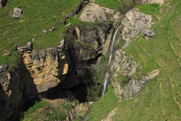 Azerbaijan Beautiful Waterfall Village Sundu Shemakha District — Foto de Stock