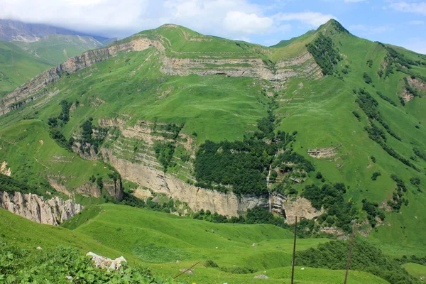 Azerbaiyán Hermosas Montañas Del Cáucaso Distrito Kusar —  Fotos de Stock