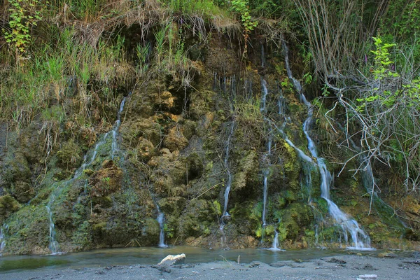 Azerbaiyán Muy Hermosa Pequeña Cascada Cascada — Foto de Stock