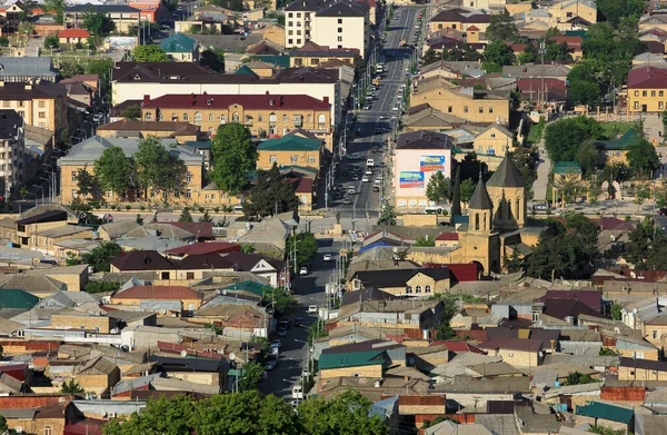 Derbent Dagestan Rosja 2018 Rok Kościół Centrum Miasta Lato — Zdjęcie stockowe