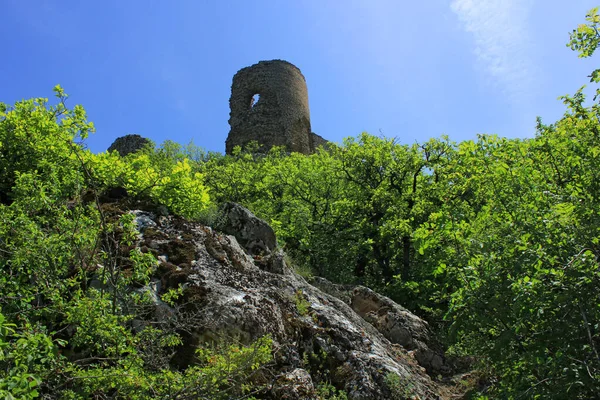 Azerbaiyán Antigua Fortaleza Chirag Gala Shabran —  Fotos de Stock