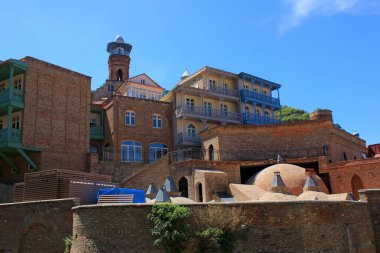 Georgia mı? 02 / 06 / 2017 yılı. Tiflis 'teki Mavi Cami. Bahar.