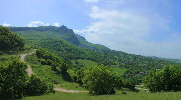 Aserbaidschan Der Weg Zur Festung Chirag Gala Schabran — Stockfoto