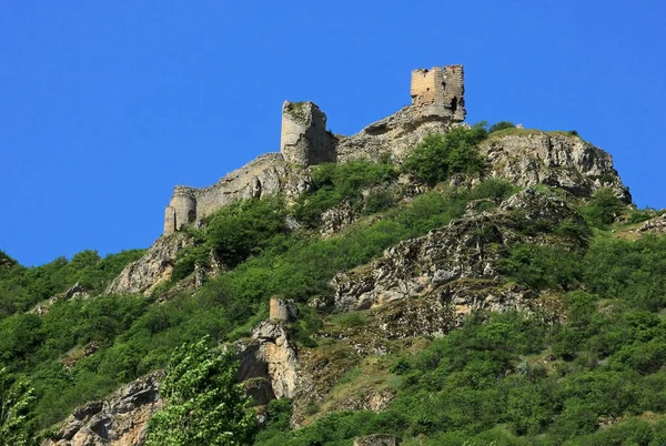 Azerbaiyán Antigua Fortaleza Chirag Gala Shabran — Foto de Stock