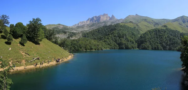 Azerbaiyán Ganja Hermoso Lago Ciervos Montaña — Foto de Stock