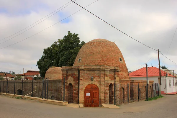 Cidade Guba Azerbaijão Uma Antiga Casa Banho Com Uma Cúpula — Fotografia de Stock