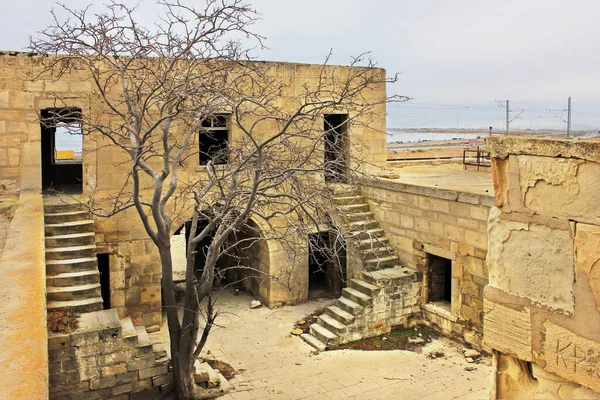 Ancient Caravanserai Garachi Sangachal Azerbaijan — 스톡 사진