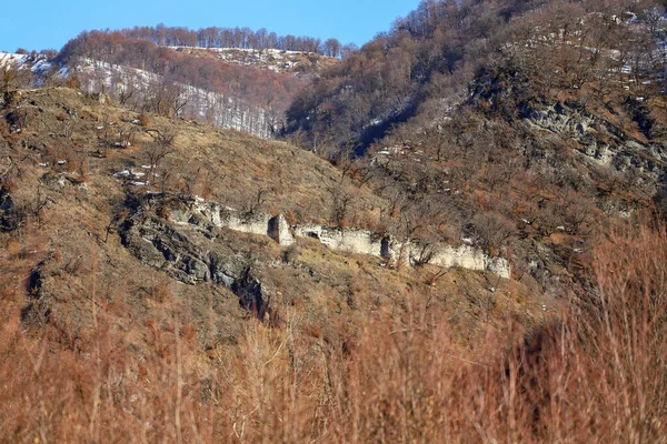 Неприступный Праздник Крепости Джаваншир Исмаиллийский Район Azerbaijan — стоковое фото