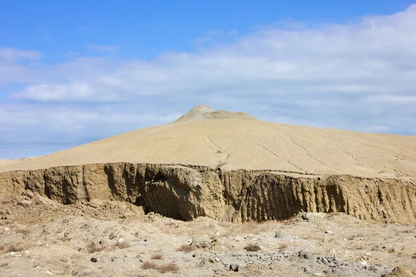 Beautiful Large Mud Volcano Alat Azerbaijan — Photo