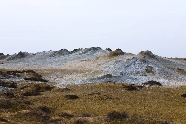 Hermosos Volcanes Barro Las Montañas Gobustan Azerbaiyán —  Fotos de Stock