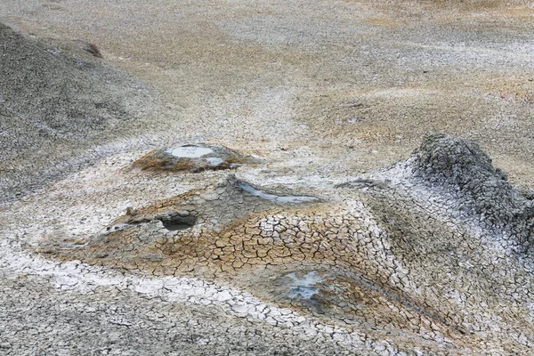 Hermosos Pequeños Volcanes Barro Las Montañas Gobustan Azerbaiyán — Foto de Stock