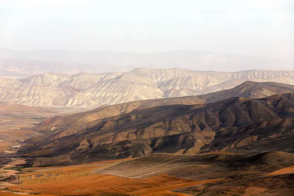 Bellissimo Rilievo Estivo Delle Montagne Gobustan Azerbaigian — Foto Stock