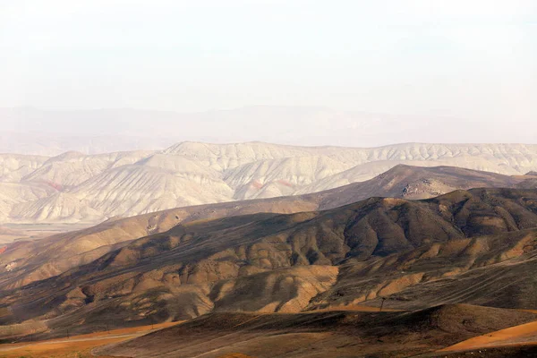 Bellissimo Rilievo Estivo Delle Montagne Gobustan Azerbaigian — Foto Stock