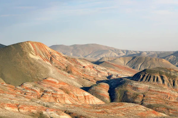 Vackra Röda Berg Khiziregionen Azerbajdzjan — Stockfoto
