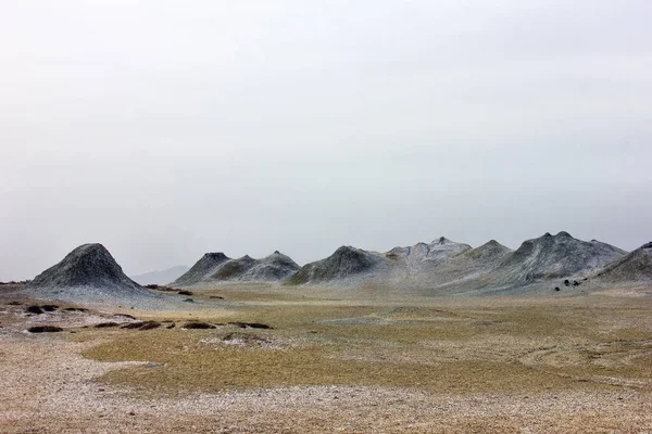 Belos Vulcões Lama Nas Montanhas Gobustan Azerbaijão — Fotografia de Stock