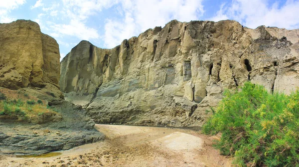 Sangachaly Kasabasının Yakınında Güzel Bir Kanyon Azerbaycan — Stok fotoğraf